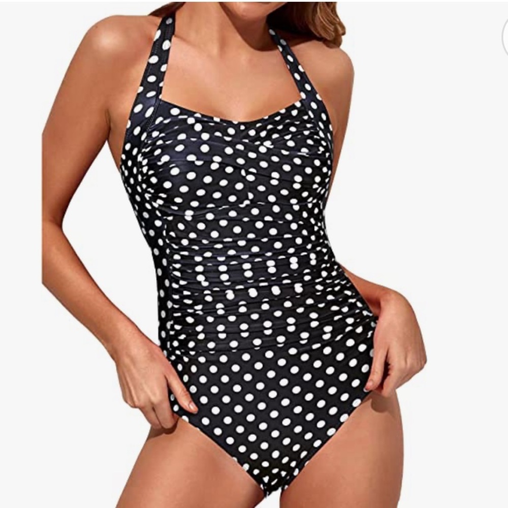 Polkadot swimsuit